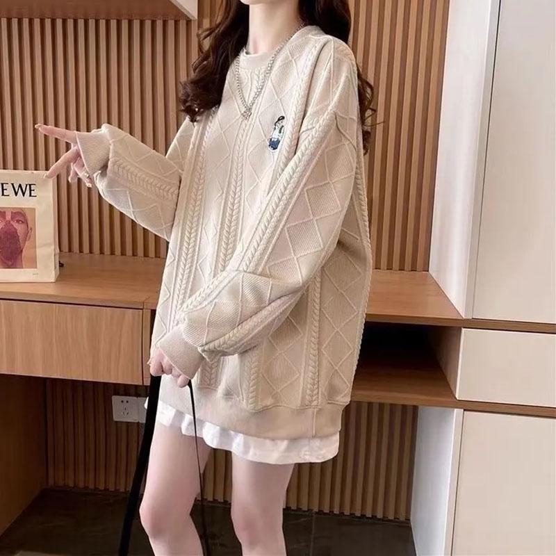 Женский свитшот Хлопок Оверсайз Флис Утепленный Свободный Круглый вырез Повседневный Пуловер С длинным рукавом Топ Свитшот XXL абрикосовый
Женский свитшот Хлопок Оверсайз Флис Утепленный Свободный Круглый вырез Повседневный Пуловер С длинным рукавом Топ Свитшот XXL абрикосовый