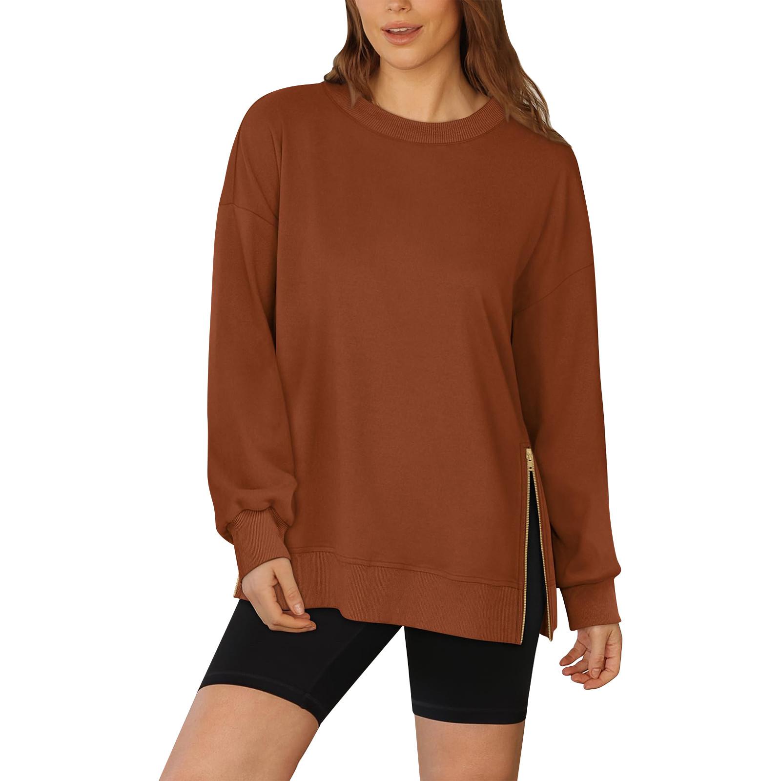 Женские негабаритные толстовки с круглым вырезом, футболки с длинными рукавами и цветными блоками, повседневные топы XL
Женские негабаритные толстовки с круглым вырезом, футболки с длинными рукавами и цветными блоками, повседневные топы XL