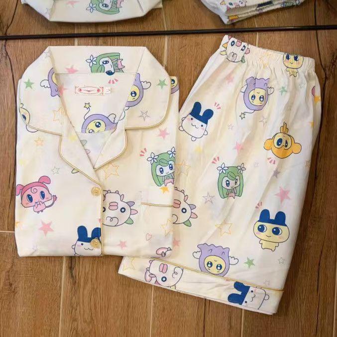 Soft cute princess Fengtuoma song pajamas women s summer cardigan short-sleeved two-piece women s casual loungewear S
Soft cute princess Fengtuoma song pajamas women s summer cardigan short-sleeved two-piece women s casual loungewear S