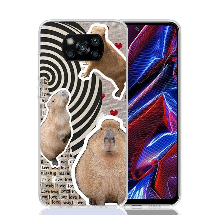 Funny Capybara Phone Case For Xiaomi Poco F7 Ultra X7 X6 Pro X5 Redmi 15 15C 13 13C 12 12C 10 10A 10C 9 9A 9C 9T Shell Poco X7 X Xiaomi Poco X6 Pro
Funny Capybara Phone Case For Xiaomi Poco F7 Ultra X7 X6 Pro X5 Redmi 15 15C 13 13C 12 12C 10 10A 10C 9 9A 9C 9T Shell Poco X7 X Xiaomi Poco X6 Pro