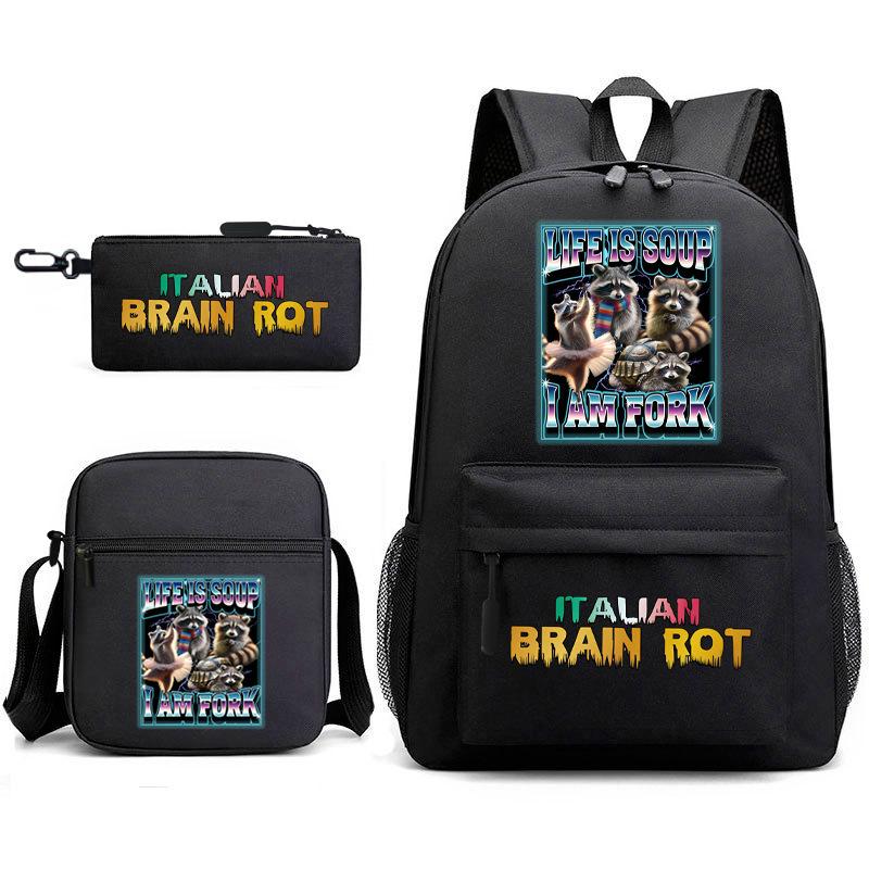 Shanhaijing Primary School Bag Tongtongsaur Cartoon Animation Backpack Three-Piece Set 17inch backpack
Shanhaijing Primary School Bag Tongtongsaur Cartoon Animation Backpack Three-Piece Set 17inch backpack