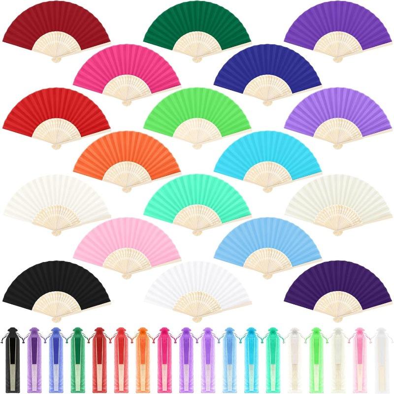 Hand Folding Fans with Organza Bag Simple Chinese Style Colorful Decorative Blank Folding Fan DIY Dance Wedding Party Gifts рожевий
Hand Folding Fans with Organza Bag Simple Chinese Style Colorful Decorative Blank Folding Fan DIY Dance Wedding Party Gifts рожевий