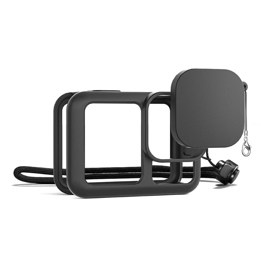 # Для Gopro Hero 13 силиконовый чехол с боковой крышкой аккумулятора и крышкой объектива и шнурком
# Для Gopro Hero 13 силиконовый чехол с боковой крышкой аккумулятора и крышкой объектива и шнурком