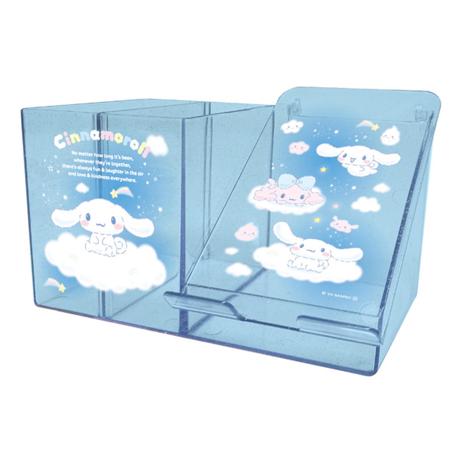Персонажи Sanrio, отдельно стоящий сундук Cinnamoroll xx K-Company CFSC3-CN H10.5 W17.2 D10.7cm
Персонажи Sanrio, отдельно стоящий сундук Cinnamoroll xx K-Company CFSC3-CN H10.5 W17.2 D10.7cm