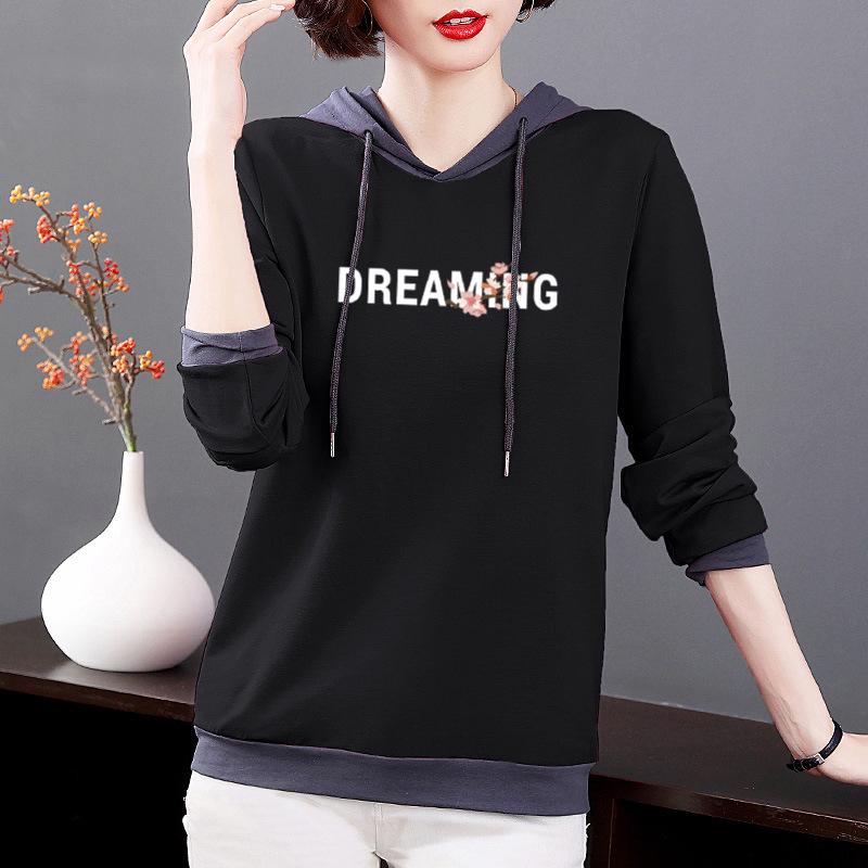 Women s Pure Cotton Hooded Sweatshirt - New 2025 Spring & Autumn Korean Style, Loose Fit, Age-Reducing Long Sleeve Top for Middle-Aged Moms 3XL (recommended for 130-140 jin)
Women s Pure Cotton Hooded Sweatshirt - New 2025 Spring & Autumn Korean Style, Loose Fit, Age-Reducing Long Sleeve Top for Middle-Aged Moms 3XL (recommended for 130-140 jin)