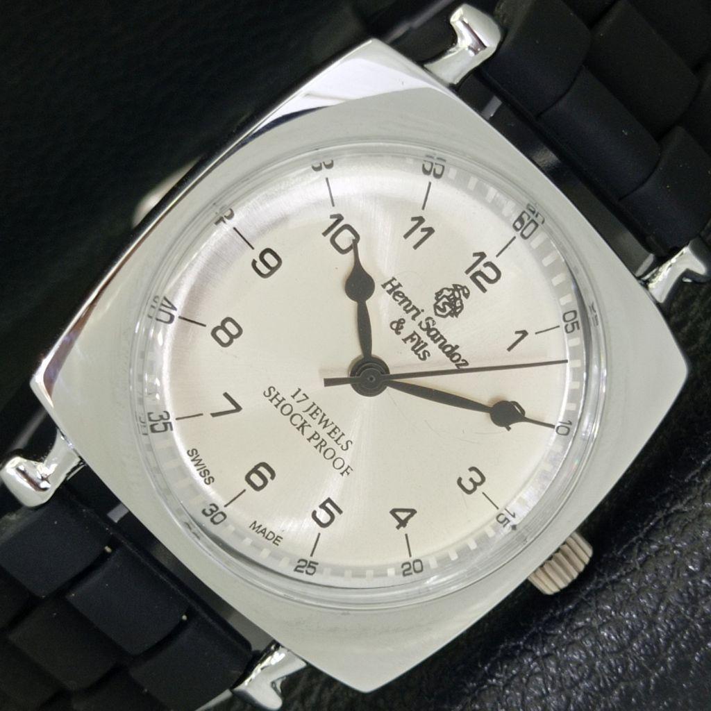 REFURBISHED HENRI SANDOZ & FILS SWISS MENS SILVER COLOR DIAL WATCH a431826-2 R108-a431826
REFURBISHED HENRI SANDOZ & FILS SWISS MENS SILVER COLOR DIAL WATCH a431826-2 R108-a431826