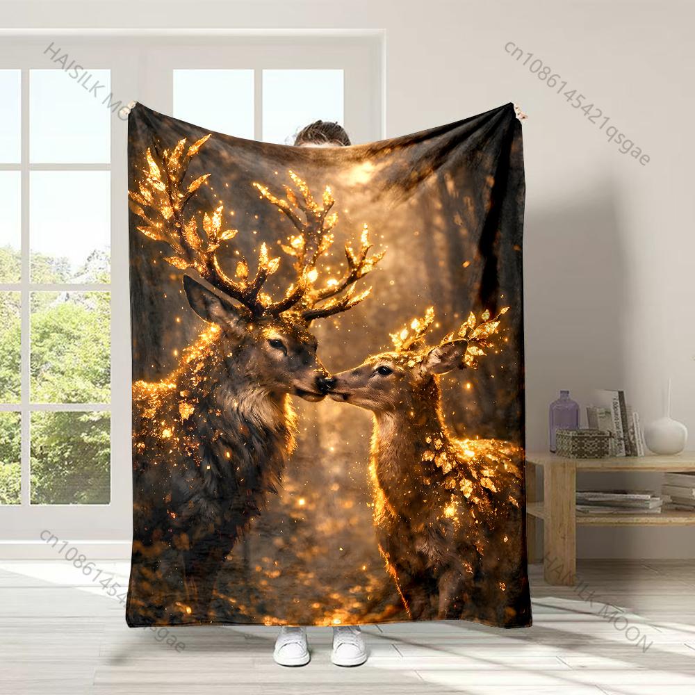 1PC Two deer in golden forest Print Adult Children Warm Blankets Home Travel Car Soft and Comfortable Suitable for all seasons 75x100cm
1PC Two deer in golden forest Print Adult Children Warm Blankets Home Travel Car Soft and Comfortable Suitable for all seasons 75x100cm