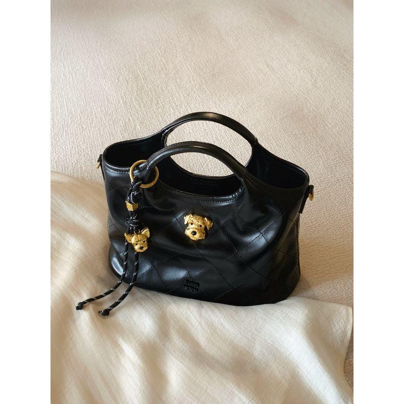 South Style Chio2nd Bread Puppy Tipsy Overture Tote Bag Women s 2025 New Arrival Satchel Messenger Bag Black
South Style Chio2nd Bread Puppy Tipsy Overture Tote Bag Women s 2025 New Arrival Satchel Messenger Bag Black