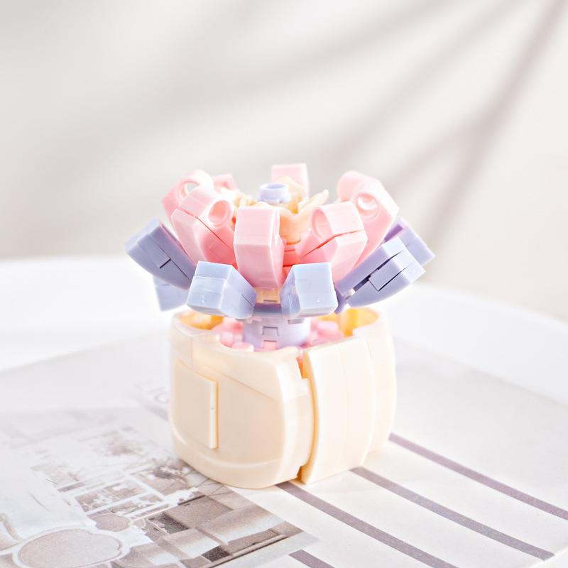 Строительные блоки Суккулентное растение в горшке Букет Украшение Сборка мелких частиц Игрушки для исцеления 11 Smoke and Sand
Строительные блоки Суккулентное растение в горшке Букет Украшение Сборка мелких частиц Игрушки для исцеления 11 Smoke and Sand