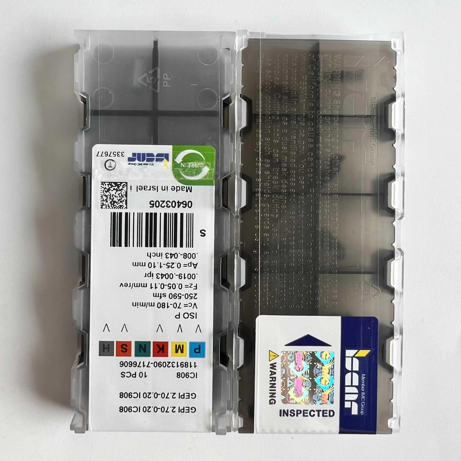 ISCAR / GEPI2.70-0.20 IC908 /Industrial indexable Carbide Inserts 10 PCS
ISCAR / GEPI2.70-0.20 IC908 /Industrial indexable Carbide Inserts 10 PCS