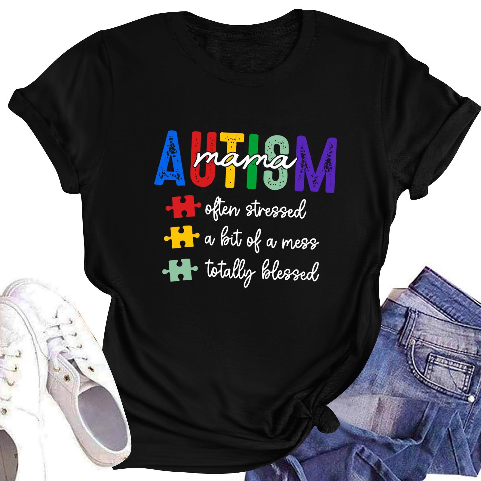 Женская повседневная футболка с короткими рукавами и круглым вырезом с принтом и буквенным топом S чёрный
Женская повседневная футболка с короткими рукавами и круглым вырезом с принтом и буквенным топом S чёрный