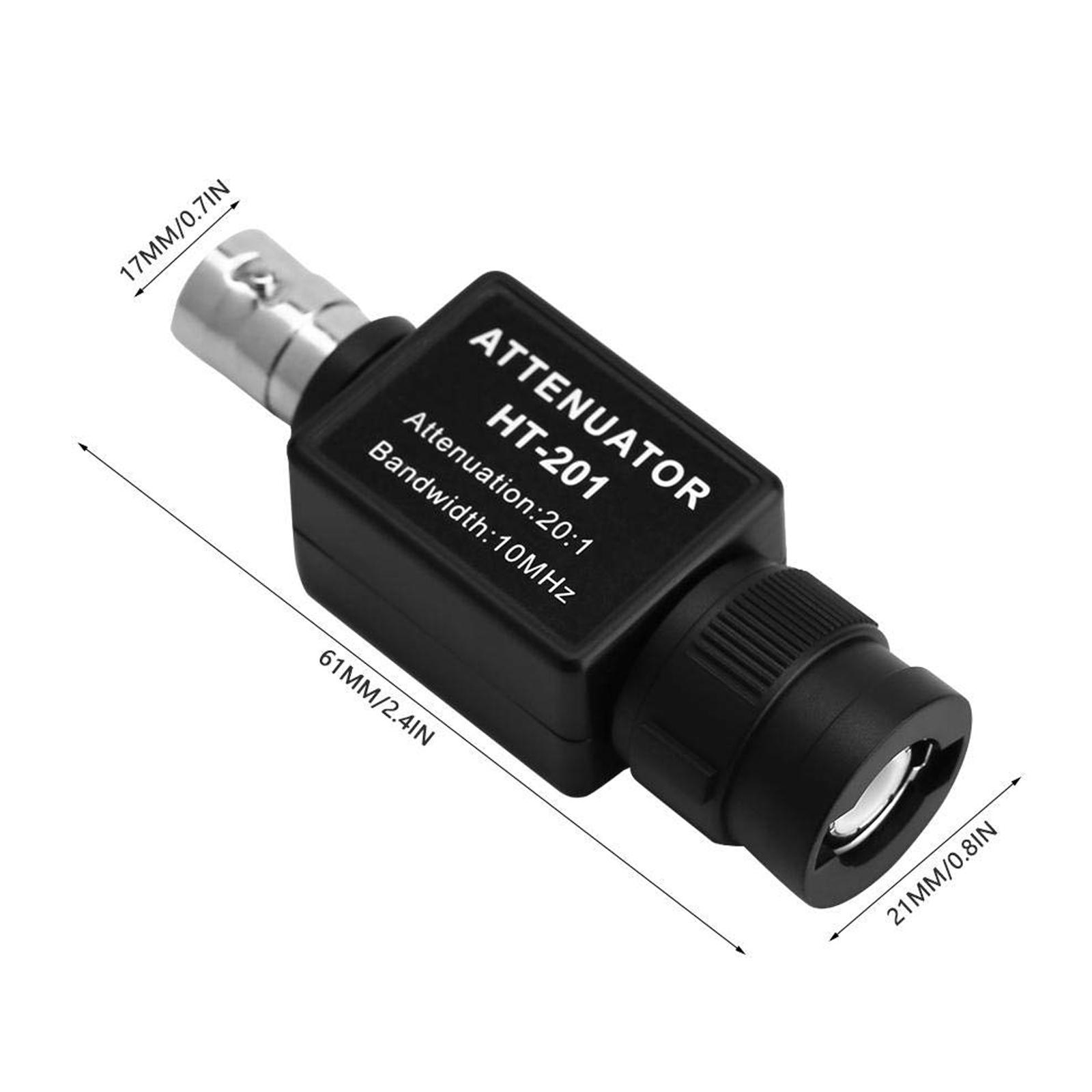 HT201 Passive Attenuator 20: 1 10MHz Bandwidth Signal Attenuation for Oscilloscopes China Mainland
HT201 Passive Attenuator 20: 1 10MHz Bandwidth Signal Attenuation for Oscilloscopes China Mainland