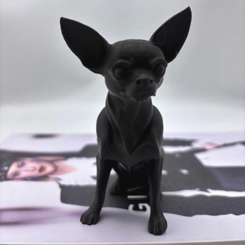 3D Printed Chihuahua Dog Statue, Cute Puppy Decoration, Suitable for Dog Enthusiasts and Collectors, Used for Home Decoration чорний
3D Printed Chihuahua Dog Statue, Cute Puppy Decoration, Suitable for Dog Enthusiasts and Collectors, Used for Home Decoration чорний