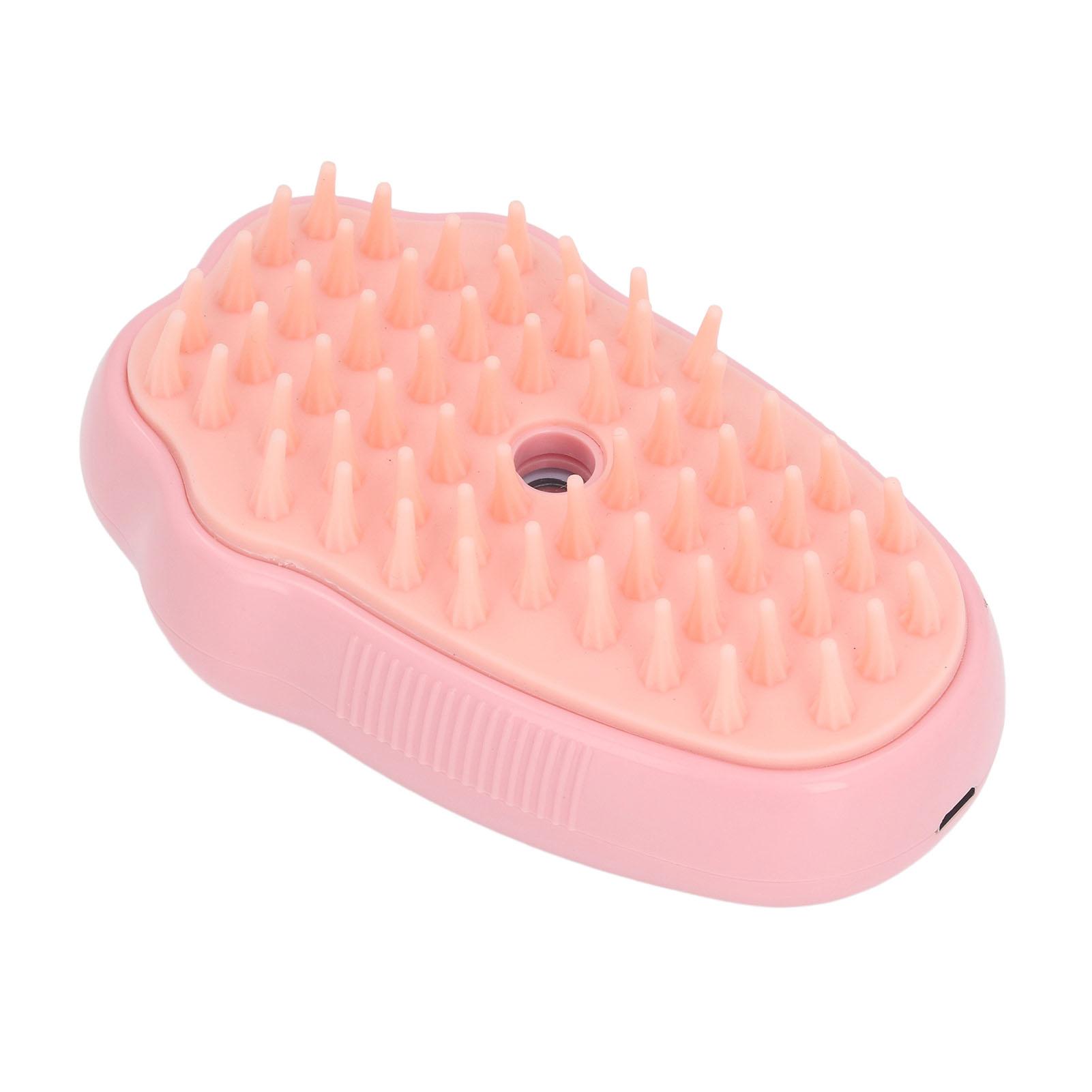 Pet Steam Brush Wet Dry Use Grooming Loose Hair Removal Electric Pet Bath Massage Brush for Cat Dog Pinkish
Pet Steam Brush Wet Dry Use Grooming Loose Hair Removal Electric Pet Bath Massage Brush for Cat Dog Pinkish