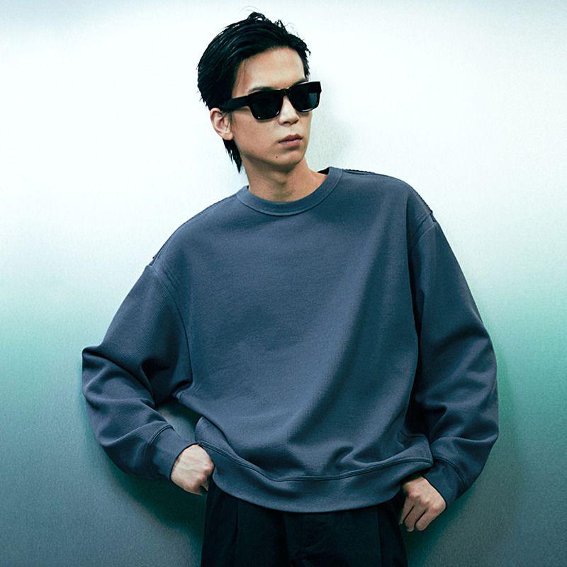 Мужская одежда HM Худи 2025 Лето Новинка круглый вырез Свободный фасон Со спущенным плечом Длинный рукав Вафельный пуловер 1271761 Dark Turquoise 175/108
Мужская одежда HM Худи 2025 Лето Новинка круглый вырез Свободный фасон Со спущенным плечом Длинный рукав Вафельный пуловер 1271761 Dark Turquoise 175/108