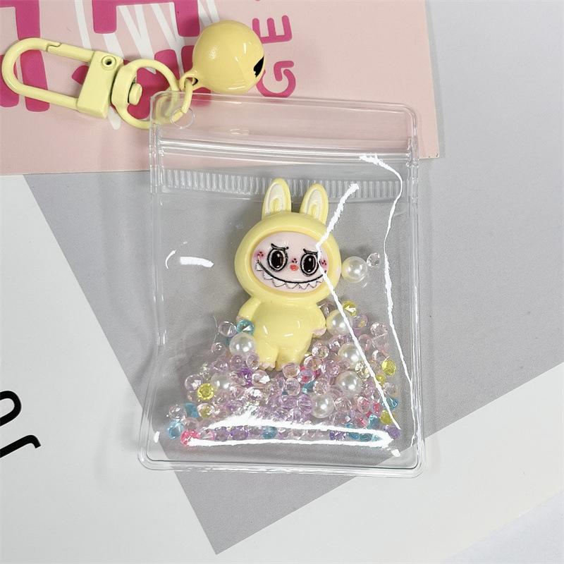 Cute Plush Mini Doll Transparent Storage Bag Pendant Creative Design Cool Cartoon Keychain
Cute Plush Mini Doll Transparent Storage Bag Pendant Creative Design Cool Cartoon Keychain