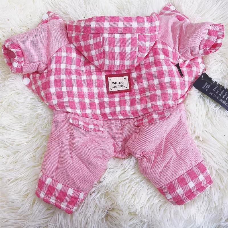 Thicken Warm Dog Clothes Winter Pet Jumpsuit Small Dog Costume Coat Jacket Pomeranian Poodle Bichon Schnauzer Costume Outfit S
Thicken Warm Dog Clothes Winter Pet Jumpsuit Small Dog Costume Coat Jacket Pomeranian Poodle Bichon Schnauzer Costume Outfit S
