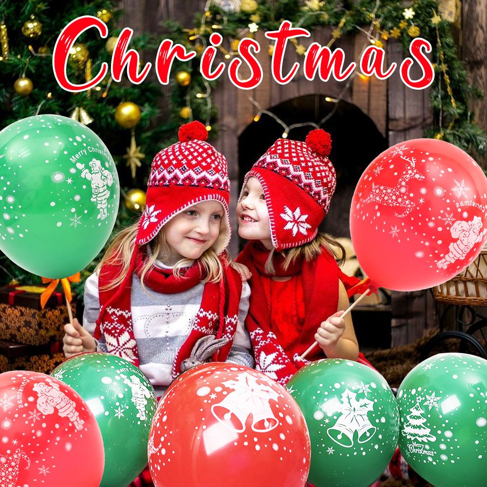 20/10Pcs Merry Christmas Balloons Santa Claus Snowflakes Latex Balloon Inflatable Kids Gifts Christmas New Year Party Decoration 10PCS
20/10Pcs Merry Christmas Balloons Santa Claus Snowflakes Latex Balloon Inflatable Kids Gifts Christmas New Year Party Decoration 10PCS
