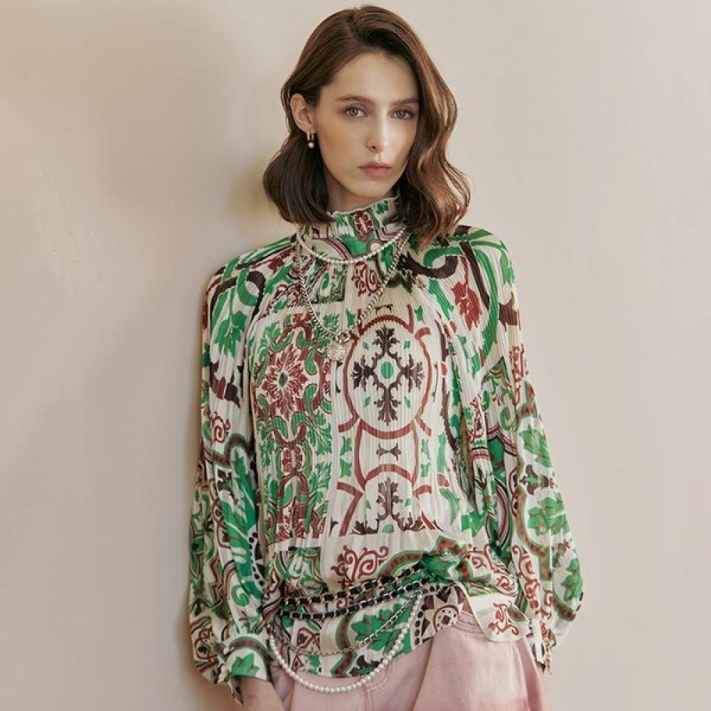 Maxza Ethnic Pattern Pleats High Neck Chiffon Blouse Ce05qb600nh Red/FREE
Maxza Ethnic Pattern Pleats High Neck Chiffon Blouse Ce05qb600nh Red/FREE