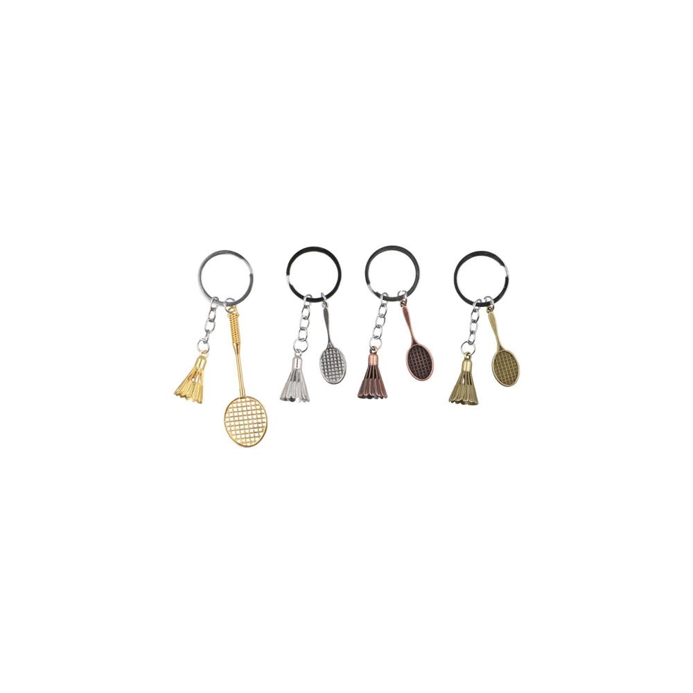 Metal Badminton Racket Keyring Accessories Mini Badminton Racket Pendant Shuttlecock green-A
Metal Badminton Racket Keyring Accessories Mini Badminton Racket Pendant Shuttlecock green-A