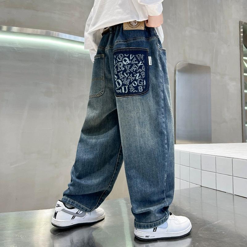 2025 Boys Velvet-Lined Straight-Leg Jeans: Trendy Teen Casual Autumn Trousers 120 cm
2025 Boys Velvet-Lined Straight-Leg Jeans: Trendy Teen Casual Autumn Trousers 120 cm