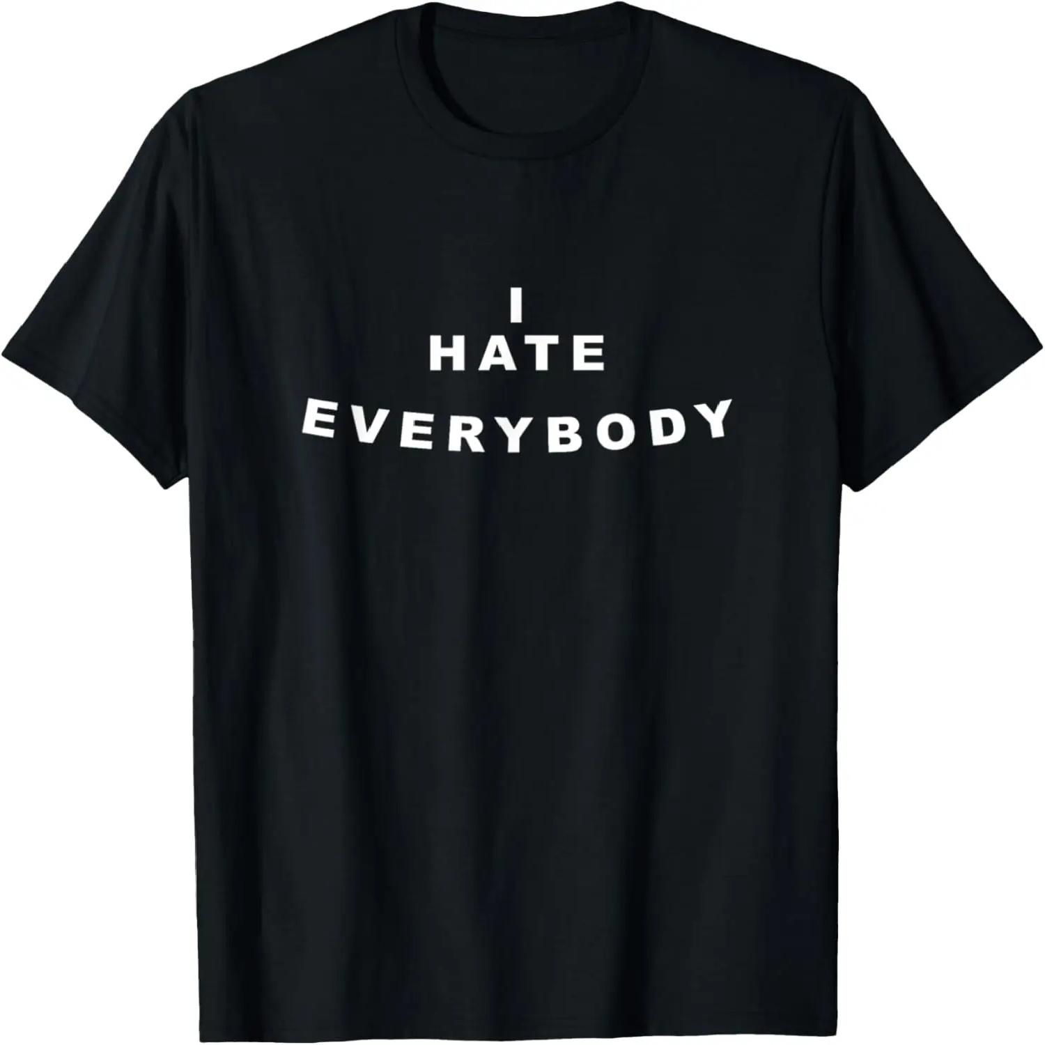 I Hate Everybody T-Shirt XXXXXL різнокольоровий
I Hate Everybody T-Shirt XXXXXL різнокольоровий