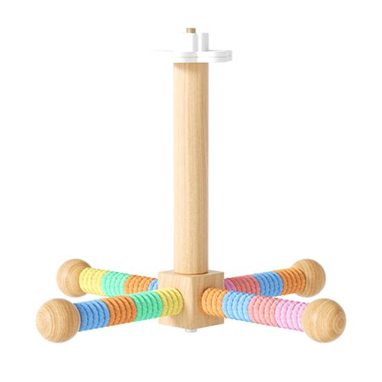 Rotating Wood Bird Perch Toy Interactive Windmill Design Chew Toy for Pet Birds Parrots Hanging Cage Accessory
Rotating Wood Bird Perch Toy Interactive Windmill Design Chew Toy for Pet Birds Parrots Hanging Cage Accessory
