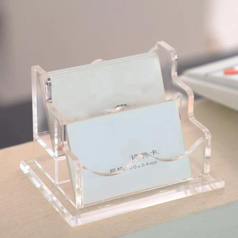 Elegant Acrylic Business Card Holder Acrylic Organizer Storage Rack Name Card Display Stand Office Style 1
Elegant Acrylic Business Card Holder Acrylic Organizer Storage Rack Name Card Display Stand Office Style 1