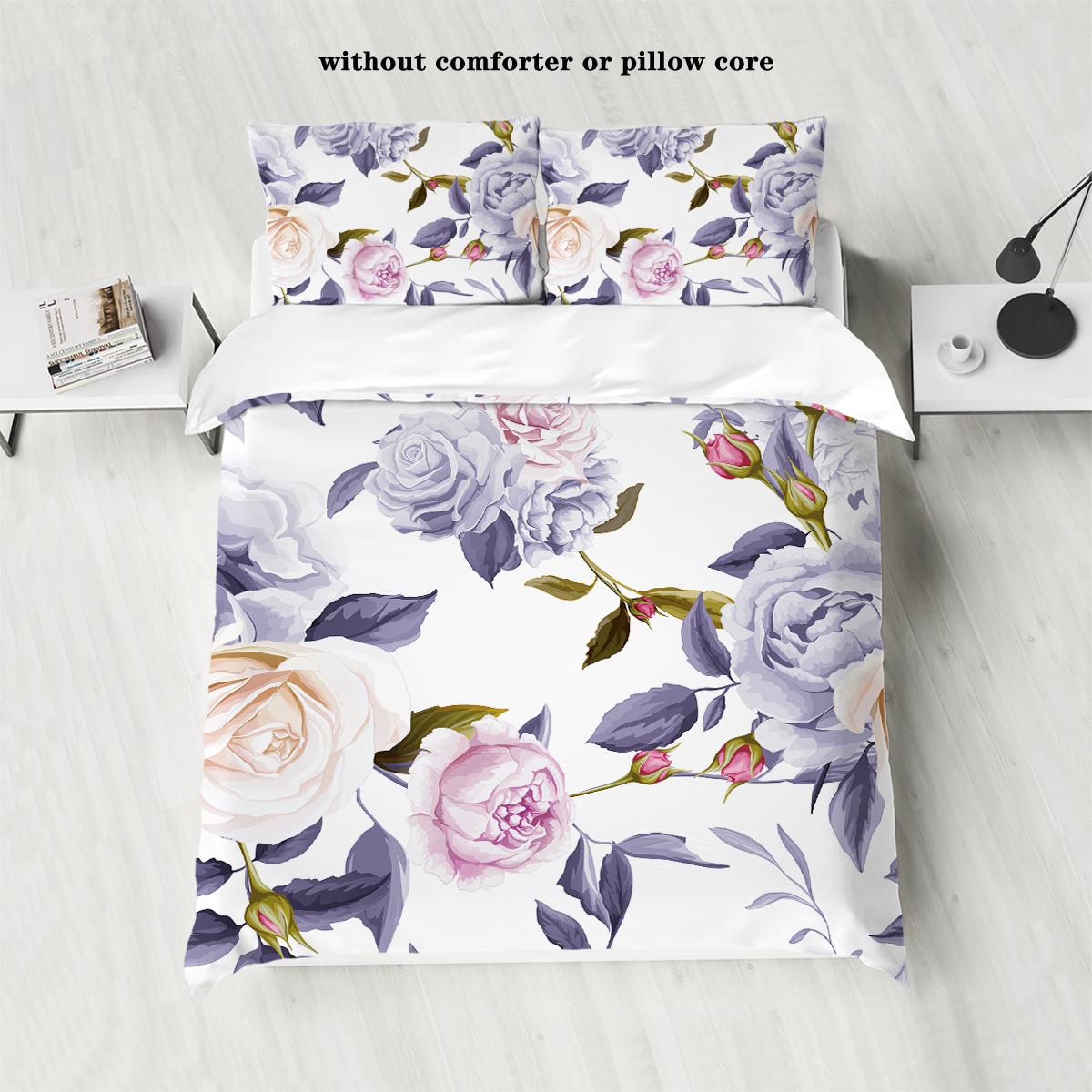 3-предметный пуховый пододеяльник с принтом в виде натурального розового цветочного узора (1 пододеяльник+2 наволочки, без наполнителя) комплект постельного белья 135x200cm-EU-Single
3-предметный пуховый пододеяльник с принтом в виде натурального розового цветочного узора (1 пододеяльник+2 наволочки, без наполнителя) комплект постельного белья 135x200cm-EU-Single