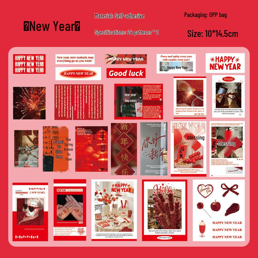 Xinqi Holiday Sticker Pack: 50 IG Story Scrapbook Stickers for Romantic Halloween, New Year, and Christmas Styles
Xinqi Holiday Sticker Pack: 50 IG Story Scrapbook Stickers for Romantic Halloween, New Year, and Christmas Styles