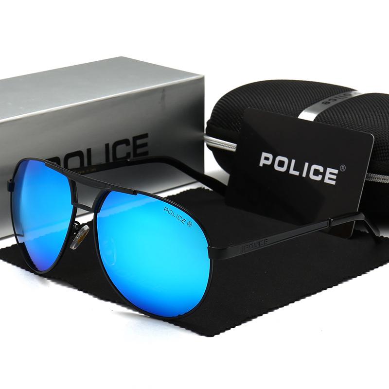 Горячая Распродажа Поляризованные Солнцезащитные Очки Классические с Подарочной Коробкой Спортивные Авиаторы Очки Для Водителя Мужские UV400