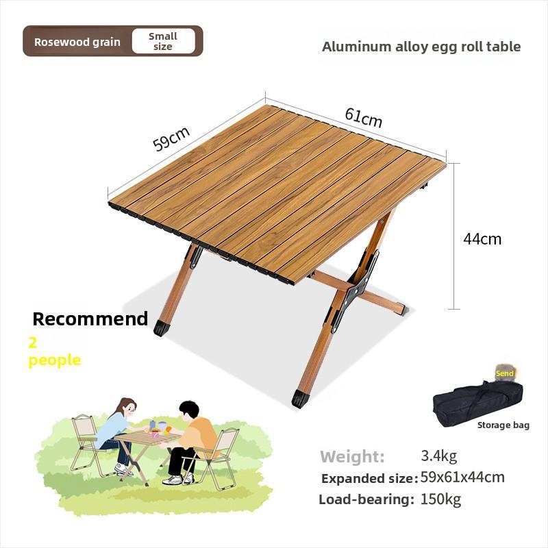 Aluminum & Carbon Steel Outdoor Folding Egg Roll Table and Chair Set Portable Camping Furniture for Picnic BBQ Stall
Aluminum & Carbon Steel Outdoor Folding Egg Roll Table and Chair Set Portable Camping Furniture for Picnic BBQ Stall