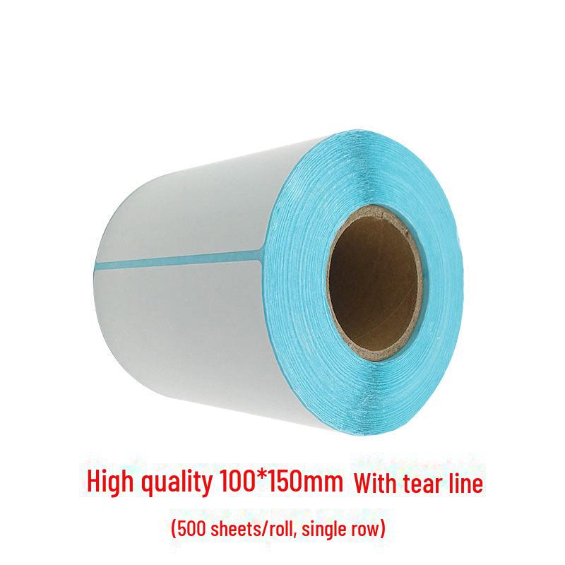 Термопринтер етикеток Bluetooth для транскордонної електронної комерції високої чіткості – самоклеючий і підтримує штрих-код. 100*150mm with tear line 500 sheets/roll
Термопринтер етикеток Bluetooth для транскордонної електронної комерції високої чіткості – самоклеючий і підтримує штрих-код. 100*150mm with tear line 500 sheets/roll