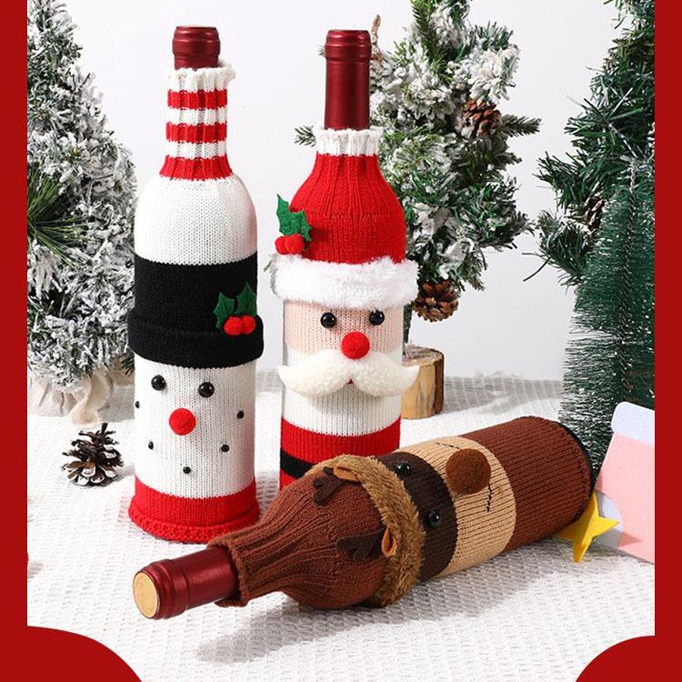 Christmas Cup Set Decoration Red Wine Bottle Set Cartoon Knitted Elderly Snowman Red Wine Set Christmas Restaurant Atmosphere Decoration Santa Claus
Christmas Cup Set Decoration Red Wine Bottle Set Cartoon Knitted Elderly Snowman Red Wine Set Christmas Restaurant Atmosphere Decoration Santa Claus