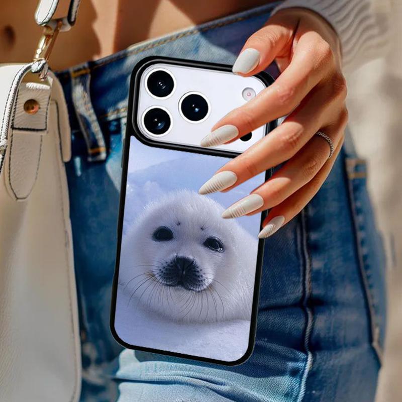 Baby Harp Seal Sea Lion Phone Case For iPhone 17 Air 14 15 13 12 Max Cover For Apple 14 15 16 16e 11 Pro Max Plus Coque iPhone 16e
Baby Harp Seal Sea Lion Phone Case For iPhone 17 Air 14 15 13 12 Max Cover For Apple 14 15 16 16e 11 Pro Max Plus Coque iPhone 16e