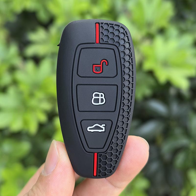 Silicone Car Remote Key Case Cover Shell Fob for Ford Focus 3 ST Fiesta Fusion Kuga Ecosport Mondeo MK3 MK4 Protect Accessories чорний
Silicone Car Remote Key Case Cover Shell Fob for Ford Focus 3 ST Fiesta Fusion Kuga Ecosport Mondeo MK3 MK4 Protect Accessories чорний