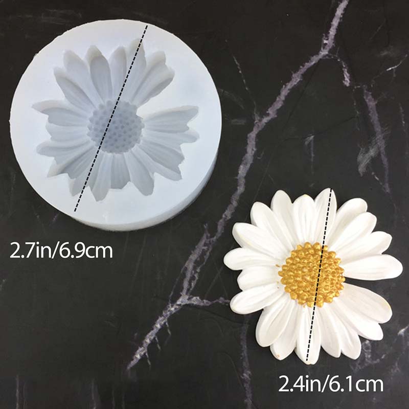 DIY Candle Silicone Mold Daisy Chamomile Flower Candle Wax Mould Handmade Soap Candle Molds Car Aromatherapy Making Home Decor
DIY Candle Silicone Mold Daisy Chamomile Flower Candle Wax Mould Handmade Soap Candle Molds Car Aromatherapy Making Home Decor