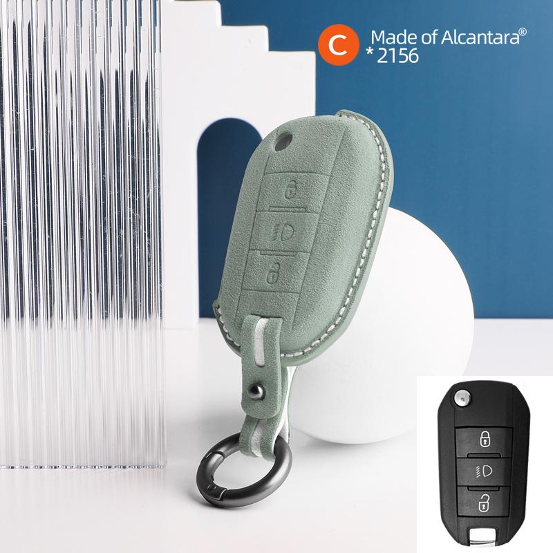 Alcantara Car Key Case Remote Buttons Cover Shell For Peugeot 3008 508 2008 5008 308 Suede Keychain Protectors Accessories
Alcantara Car Key Case Remote Buttons Cover Shell For Peugeot 3008 508 2008 5008 308 Suede Keychain Protectors Accessories