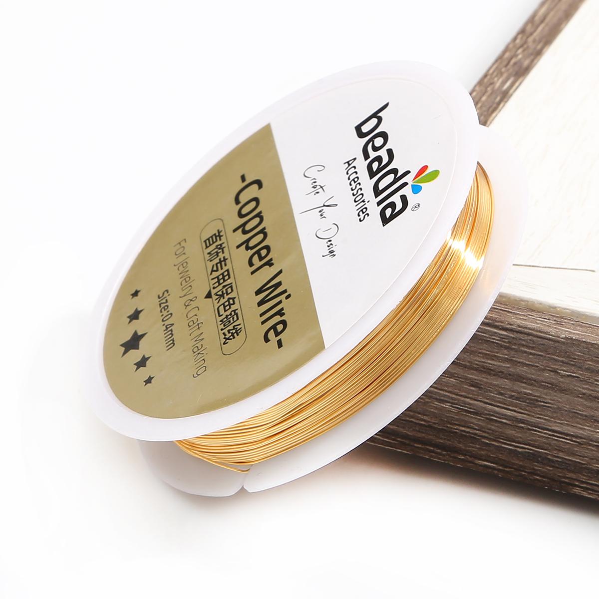 Медная проволока для бисероплетения для браслета «сделай сам», ожерелья, цветного ювелирного шнура, веревки для рукоделия 0.4mm 8M
Медная проволока для бисероплетения для браслета «сделай сам», ожерелья, цветного ювелирного шнура, веревки для рукоделия 0.4mm 8M