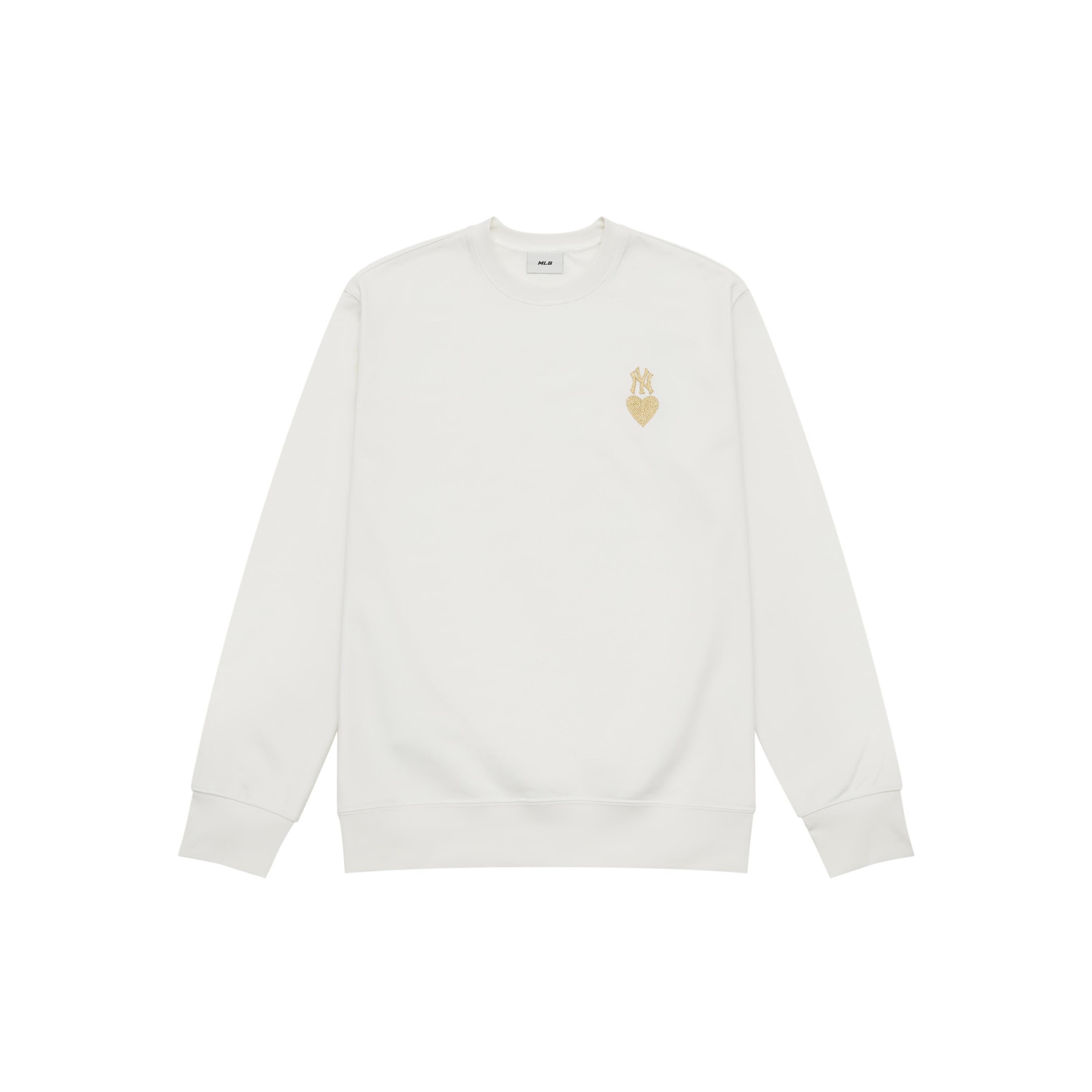 New MLB New York Yankees Heart Collection 24FW Early Autumn Pullover Crew Neck Sweatshirt Unisex Cream 3AMTH9144-50CRS L
New MLB New York Yankees Heart Collection 24FW Early Autumn Pullover Crew Neck Sweatshirt Unisex Cream 3AMTH9144-50CRS L