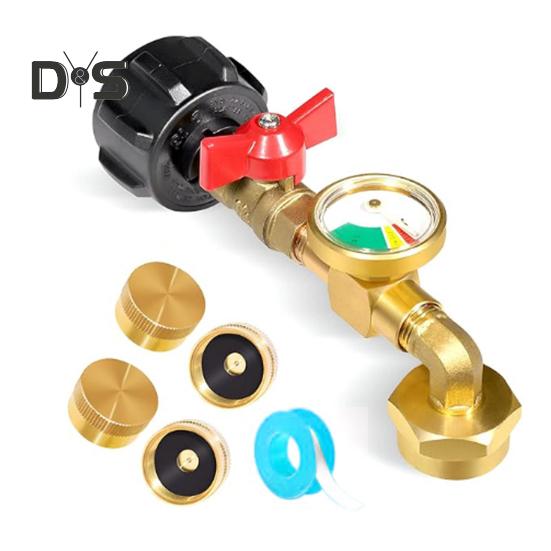 Адаптер для заправки пропану з манометром 1 LB Танки 90-градусний з’єднувач для заправки газу Без інструментів QCC1 Адаптер для заправки пропану з клапаном Sets
Адаптер для заправки пропану з манометром 1 LB Танки 90-градусний з’єднувач для заправки газу Без інструментів QCC1 Адаптер для заправки пропану з клапаном Sets