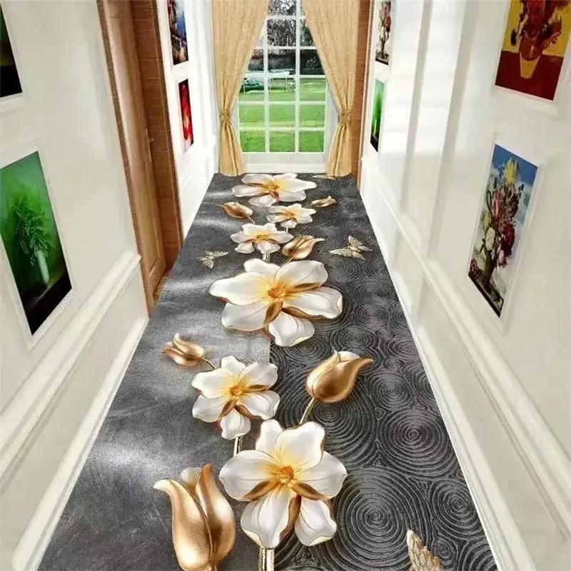 Modern Long Corridor Carpet Non Slip Washable Runner Floor Mat for Hotel Lobby Home Decor Durable Stylish 60X100CM
Modern Long Corridor Carpet Non Slip Washable Runner Floor Mat for Hotel Lobby Home Decor Durable Stylish 60X100CM