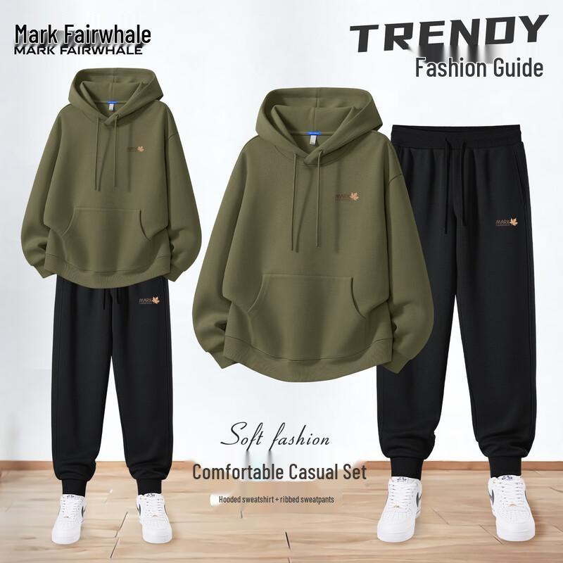 Mark Fairwhale Men s Loose-Fit Sweatshirt & Tapered Pants Set M
Mark Fairwhale Men s Loose-Fit Sweatshirt & Tapered Pants Set M