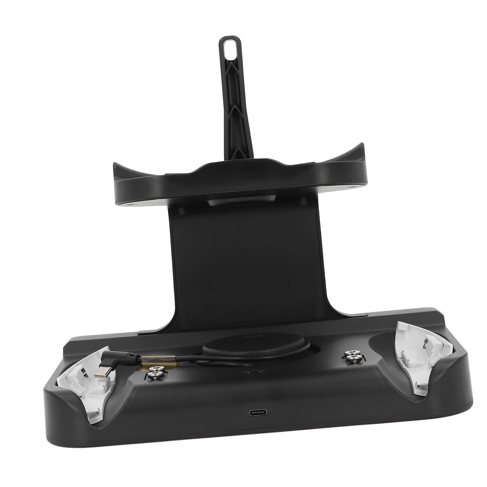 Зарядная станция для VR-контроллеров с RGB-подсветкой, станция зарядки контроллеров VR-шлема с 2 перезаряжаемыми аккумуляторами
Зарядная станция для VR-контроллеров с RGB-подсветкой, станция зарядки контроллеров VR-шлема с 2 перезаряжаемыми аккумуляторами