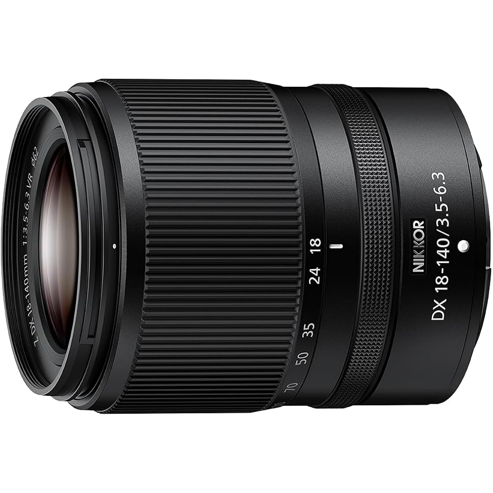 Nikon High Magnification Zoom Lens NIKKOR Z DX 18-140mm f/3.5-6.3 VR Z Mount Nikon NZDX18-140 Black
Nikon High Magnification Zoom Lens NIKKOR Z DX 18-140mm f/3.5-6.3 VR Z Mount Nikon NZDX18-140 Black