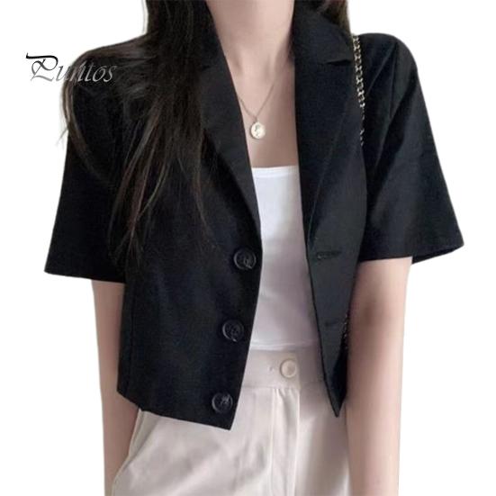 Женский летний костюм, пальто с лацканами, с коротким рукавом, однобортный, на пуговицах, с планкой, короткий пиджак, однотонный, свободный крой, деловая верхняя одежда M чёрный
Женский летний костюм, пальто с лацканами, с коротким рукавом, однобортный, на пуговицах, с планкой, короткий пиджак, однотонный, свободный крой, деловая верхняя одежда M чёрный