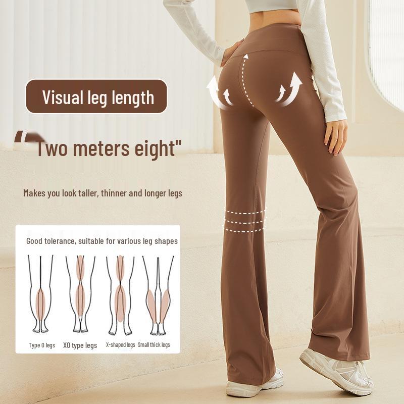 Lulu High Elasticity Yoga Flare Pants - Slimming, High-Waist, Peach Hip Lift Fitness Leggings M
Lulu High Elasticity Yoga Flare Pants - Slimming, High-Waist, Peach Hip Lift Fitness Leggings M