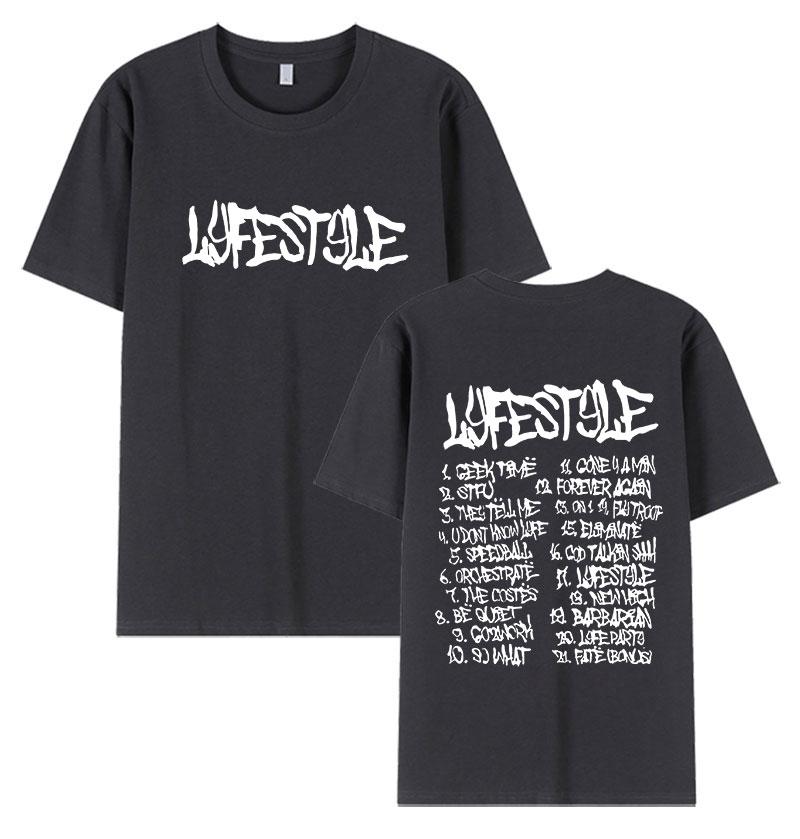 2025 Summer Rapper Yeat Lyfestyle Music Album Men Women Hip Hop 100% Pure Cotton Printed T-shirt Retro High Quality Fashion Tees S
2025 Summer Rapper Yeat Lyfestyle Music Album Men Women Hip Hop 100% Pure Cotton Printed T-shirt Retro High Quality Fashion Tees S