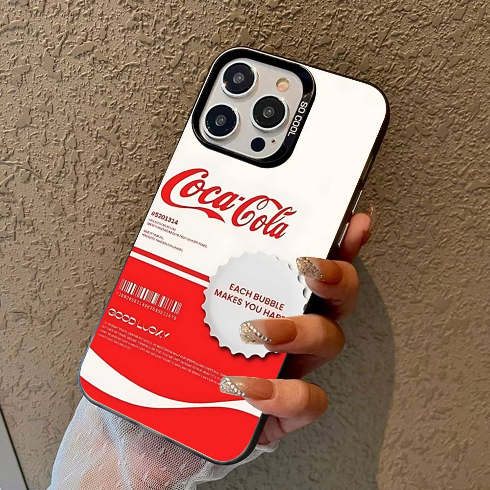 Brand C-Coca Logo C-Cola Phone Case For IPhone 17 16 15 14 11 12 13 Pro Max Pro Plus Colored Silver Cover iPhone 16 pro
Brand C-Coca Logo C-Cola Phone Case For IPhone 17 16 15 14 11 12 13 Pro Max Pro Plus Colored Silver Cover iPhone 16 pro
