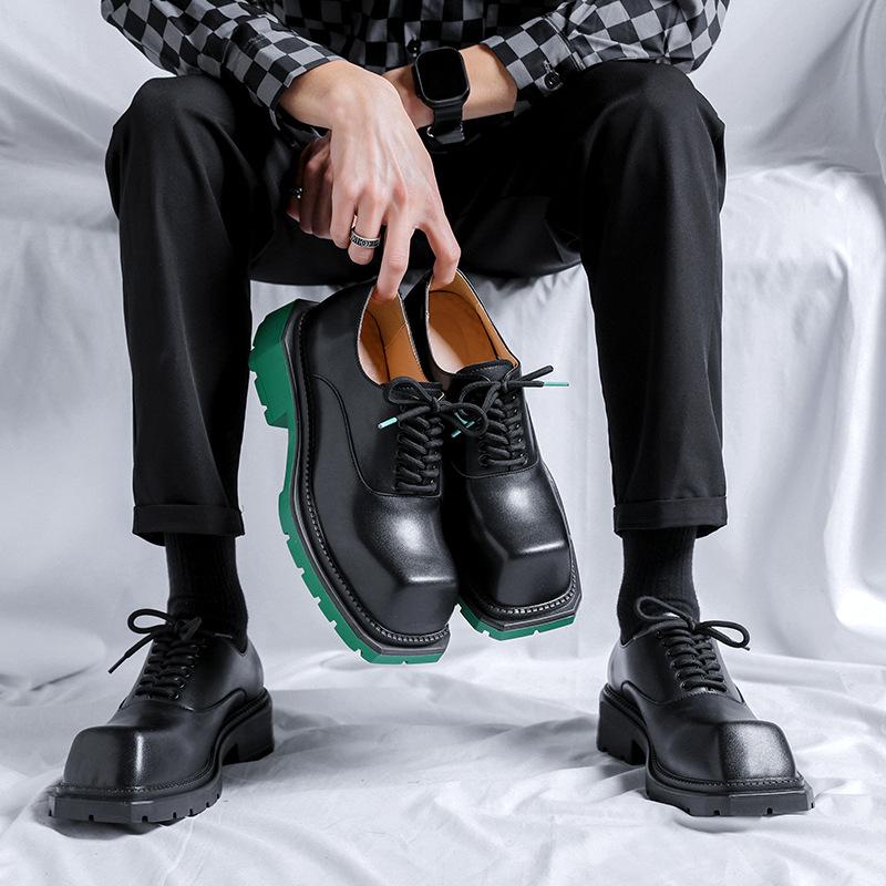 Niche design trend summer men s shoes 2025 new casual dress business shoes black square head 4799-R 44 зелений
Niche design trend summer men s shoes 2025 new casual dress business shoes black square head 4799-R 44 зелений